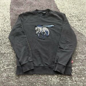 Men's Black Diesel Crewneck